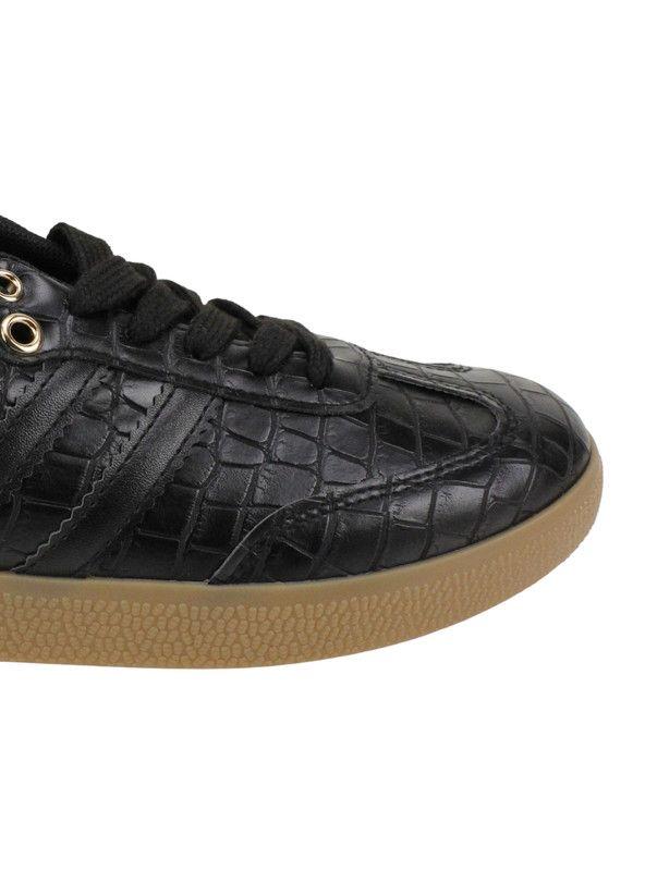 Zapatilla New Walk Urbana Croco Negra-4