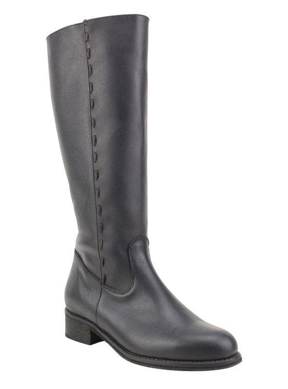 Bota Exs Equitación Cuero Negro-2