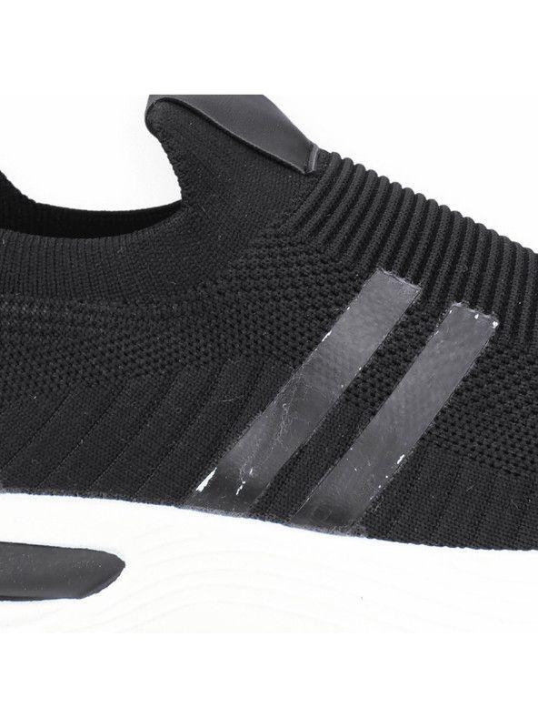 Zapatilla New Walk Urbana Malla Negra-3
