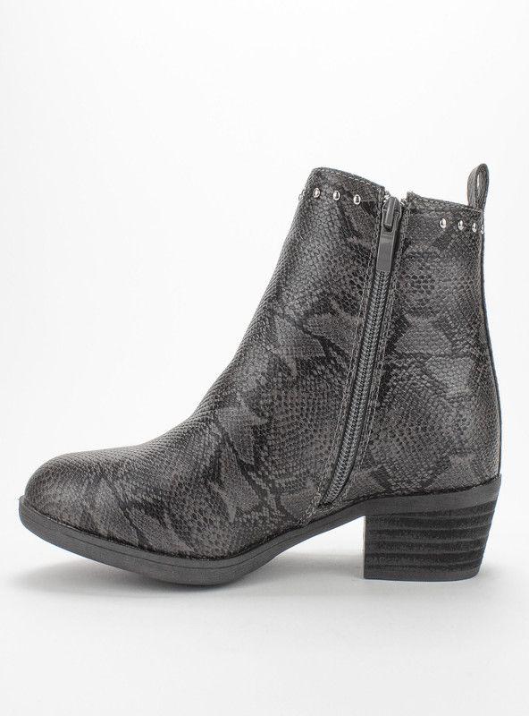 BOTIN MUJER CASUAL NEW WALK 1277517-T0  ( 35-40)  | Gris_oscuro_kenia |-3