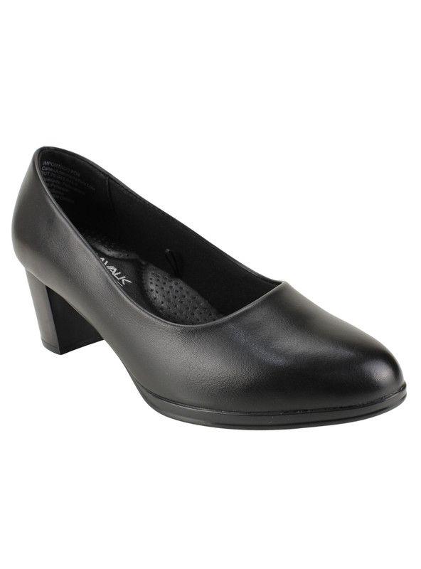 Zapato New Walk Confort Oficina Negro-1