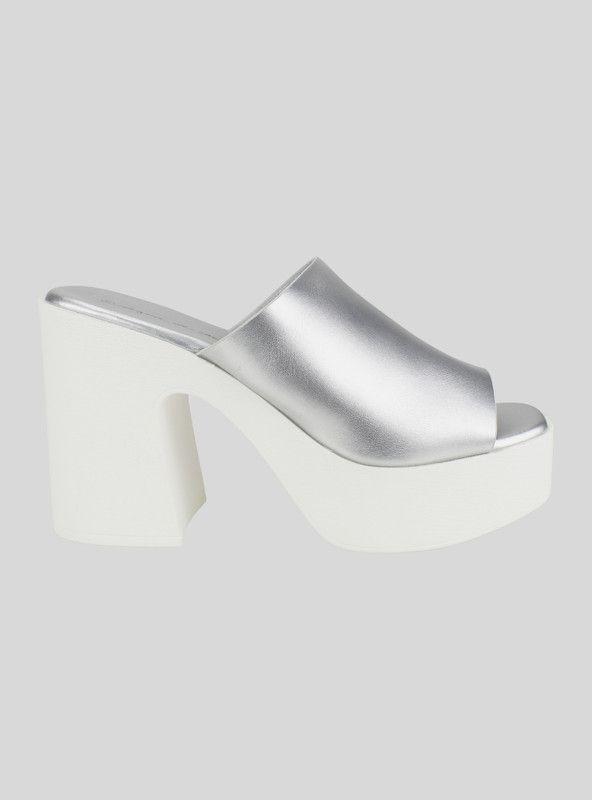 Sandalia Agua de Coco Aurora Plateada-0