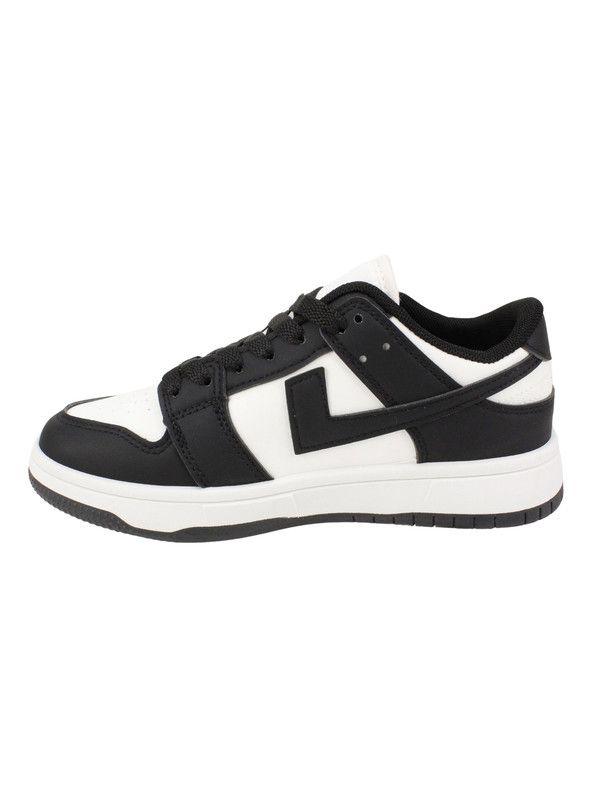 Zapatilla New Walk Fresh Urbana Blanca Negra-3