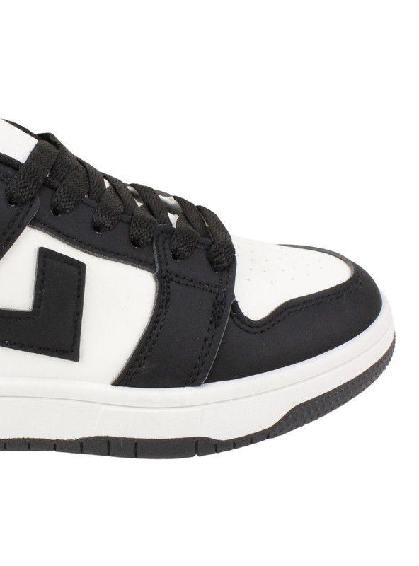 Zapatilla New Walk Fresh Urbana Blanca Negra-4