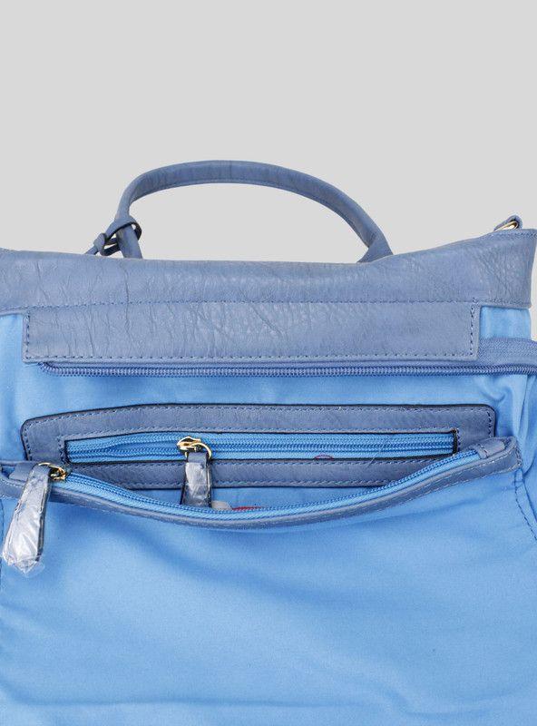 Cartera Xti Flecos Azul-3