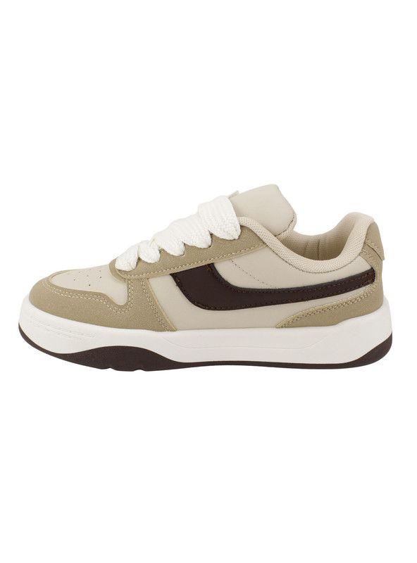 Zapatilla New Walk Skate Beige-3