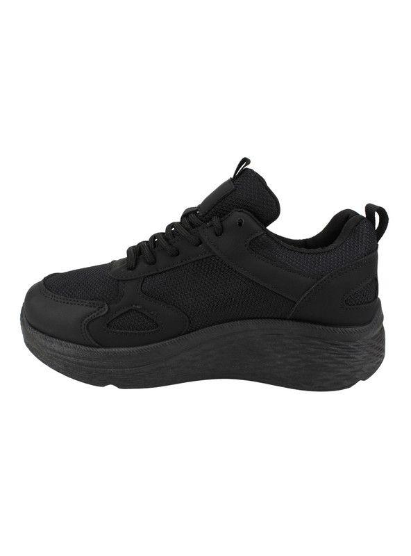 Zapatilla New Walk Plataforma Confort Negra-3