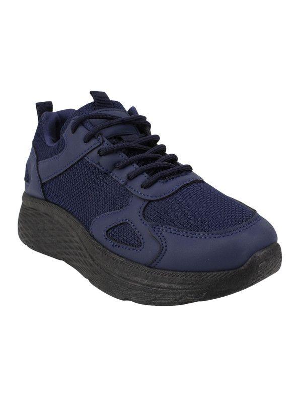 Zapatilla New Walk Plataforma Confort Azul-2