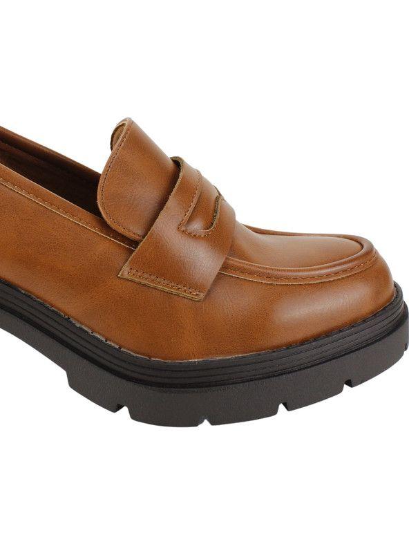 Mocasín New Walk Chic Camel-3