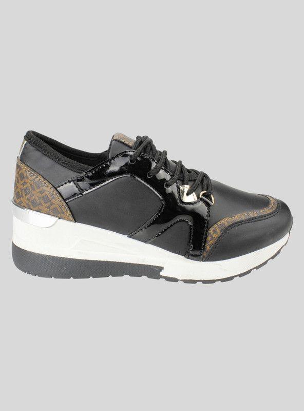 Zapatilla New Walk Negra Tribal-0