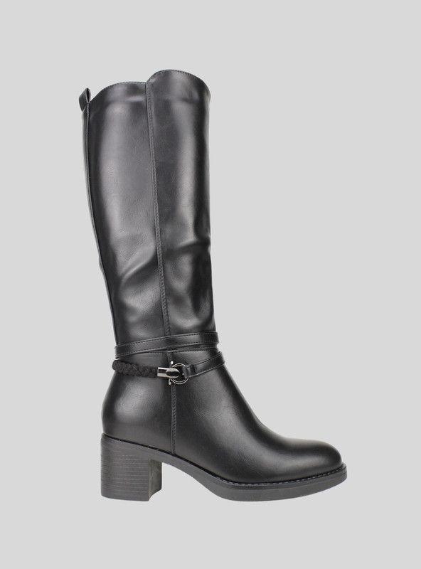 Bota Correa Negra-0