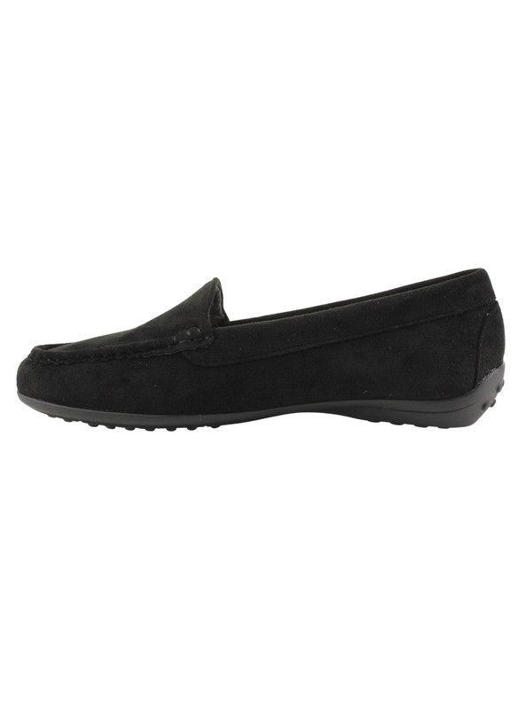 Mocasín New Walk Suede Confort Negro-2