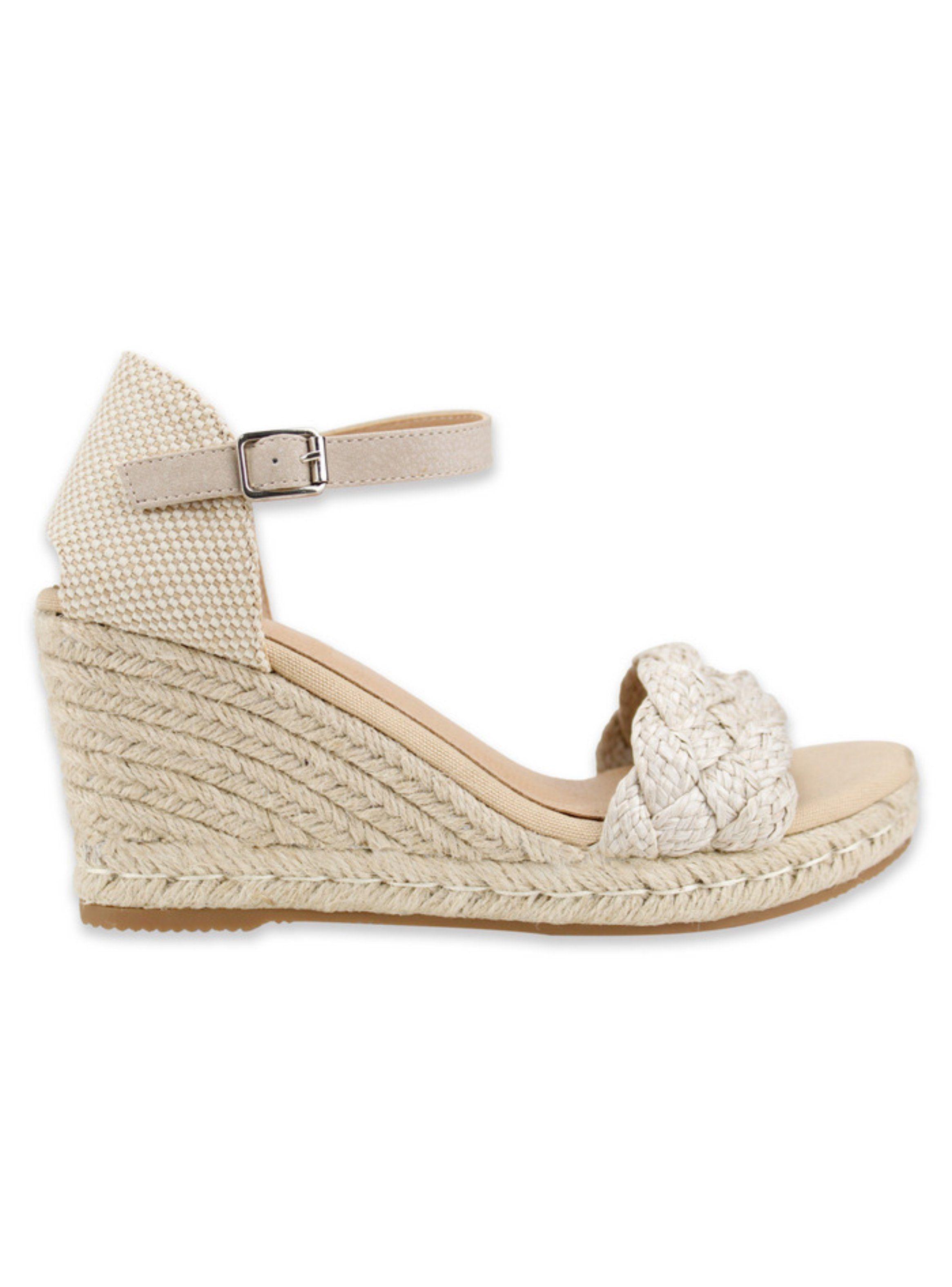 Sandalia New Walk Casual Yute Beige-0