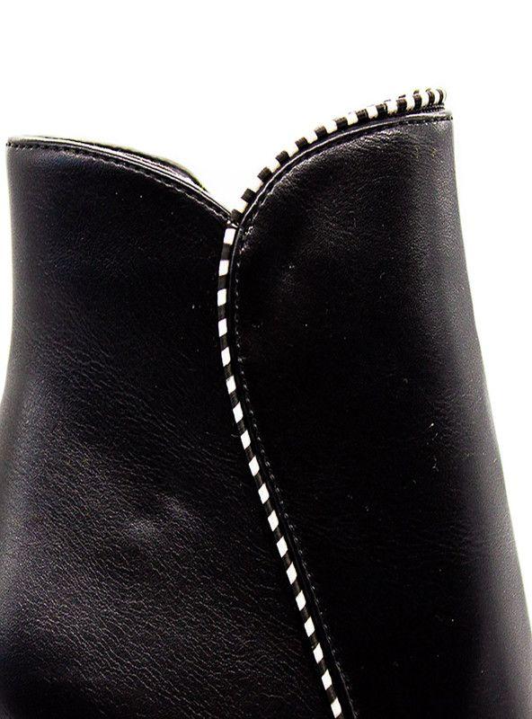 BOTIN NEW WALK MODA  9128-6-90  | Negro |-3