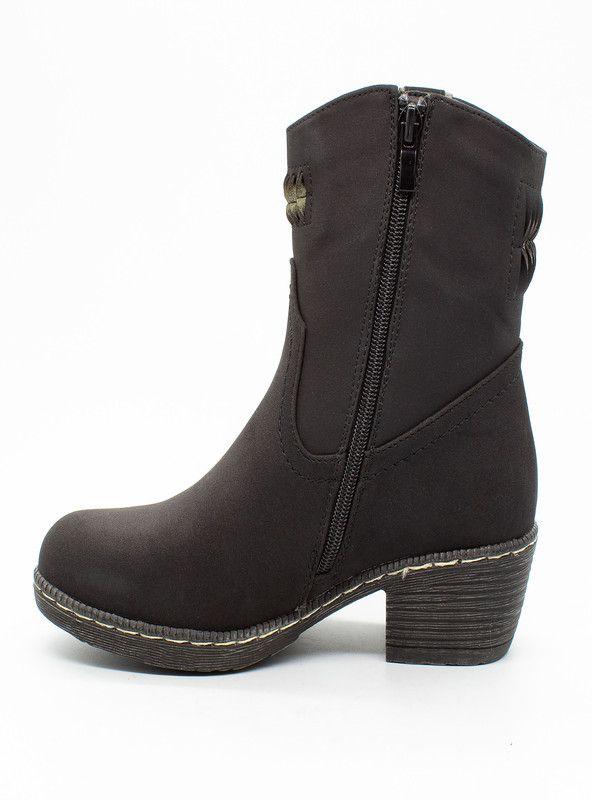 BOTIN MUJER MODA NEW WALK 26G06F1-90 (35-40) | Negro |-3