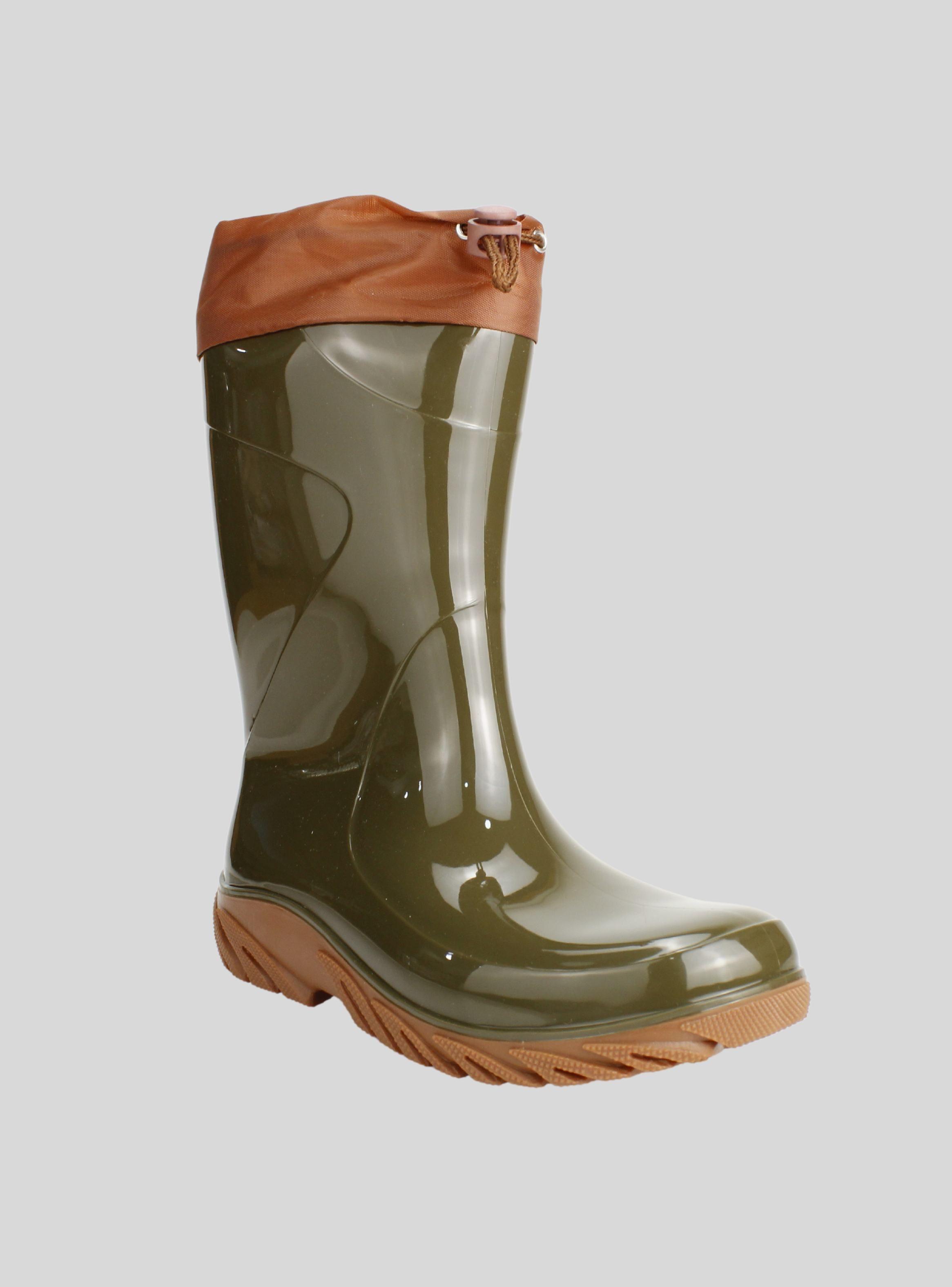 Bota de Agua Beppi Juvenil Lisa Khaki-1