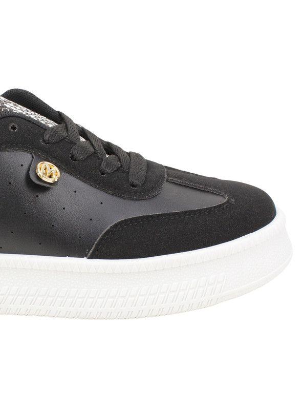 Zapatilla Agua de Coco Plataforma Negra-4