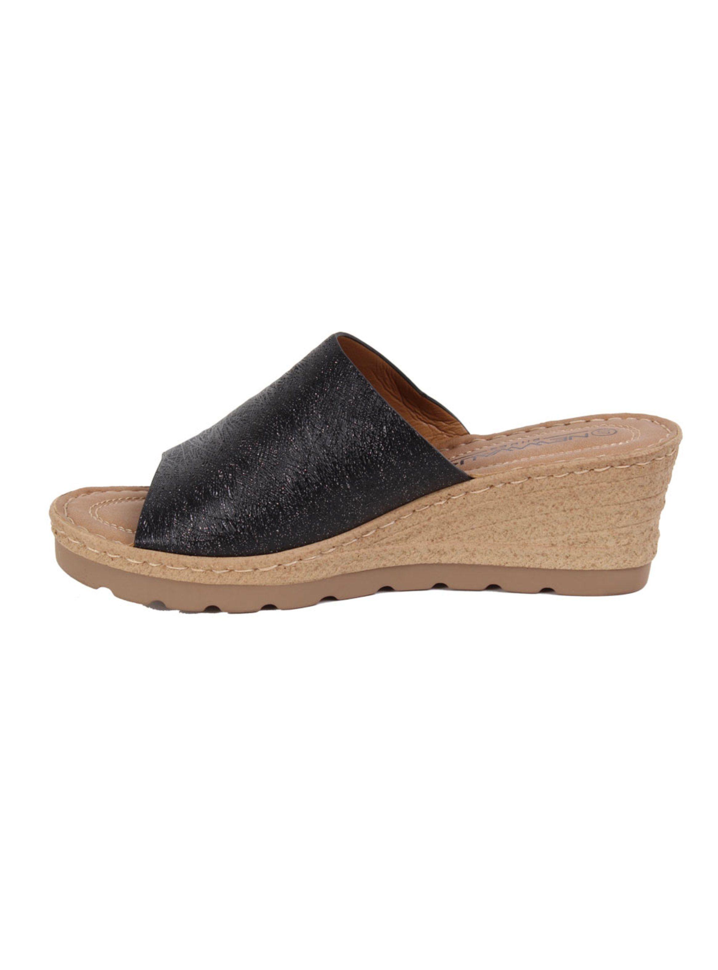 Sandalia New Walk Texturas Black-3