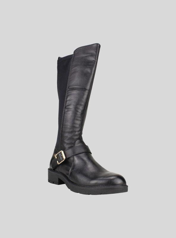 Bota Xti Elástica Negra-1