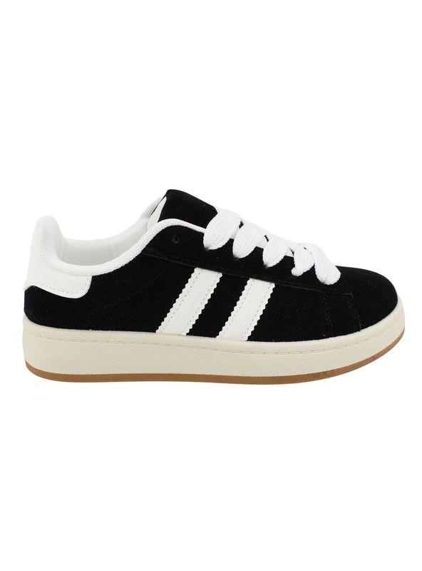 Zapatilla New Walk Clásica Retro Negra-0