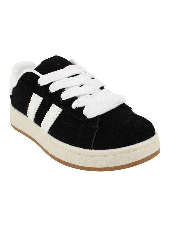 Zapatilla New Walk Clásica Retro Negra-1