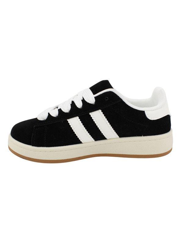 Zapatilla New Walk Clásica Retro Negra-2