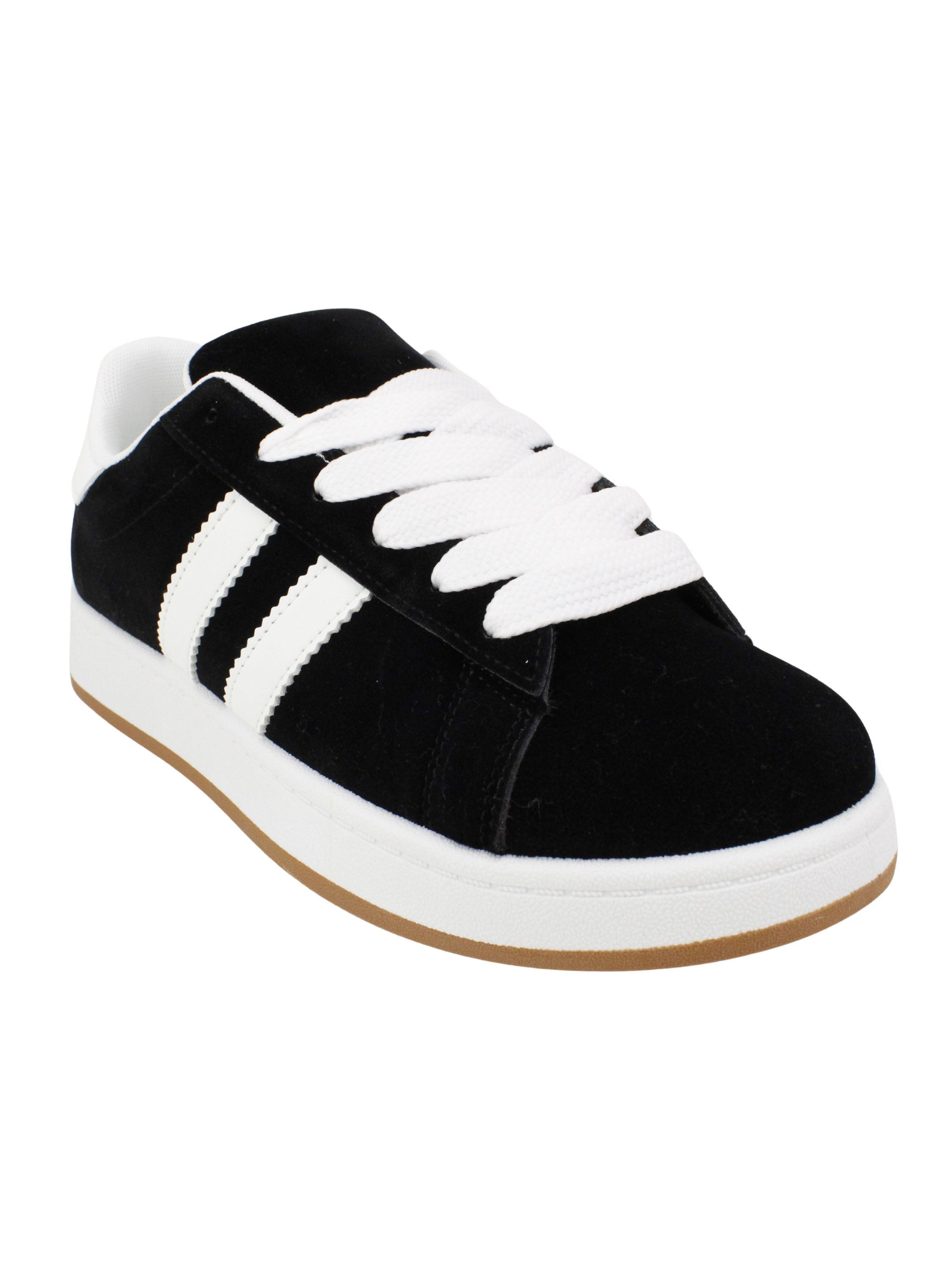 Zapatilla New Walk Clásica Retro Negra-2