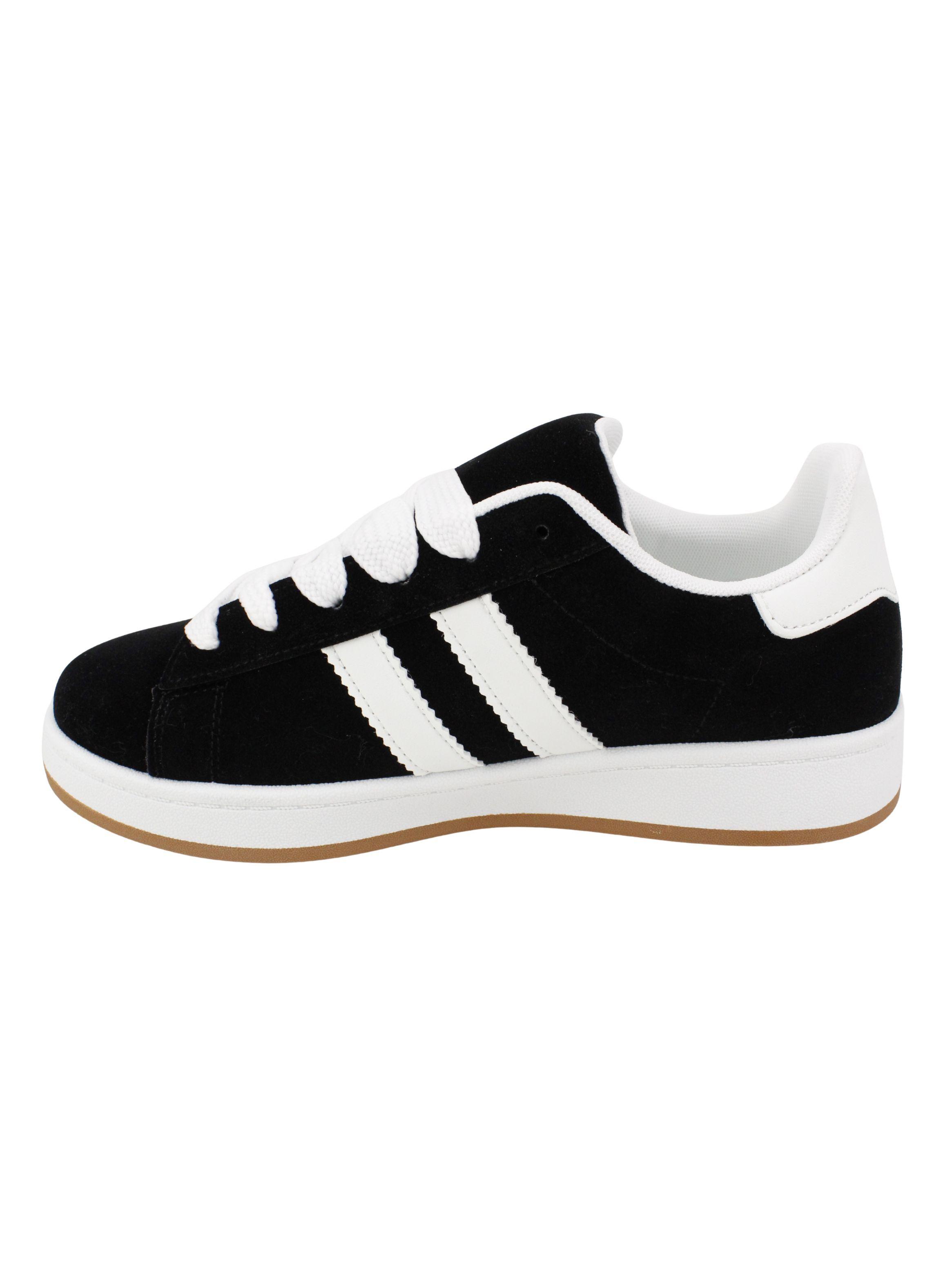 Zapatilla New Walk Clásica Retro Negra-3