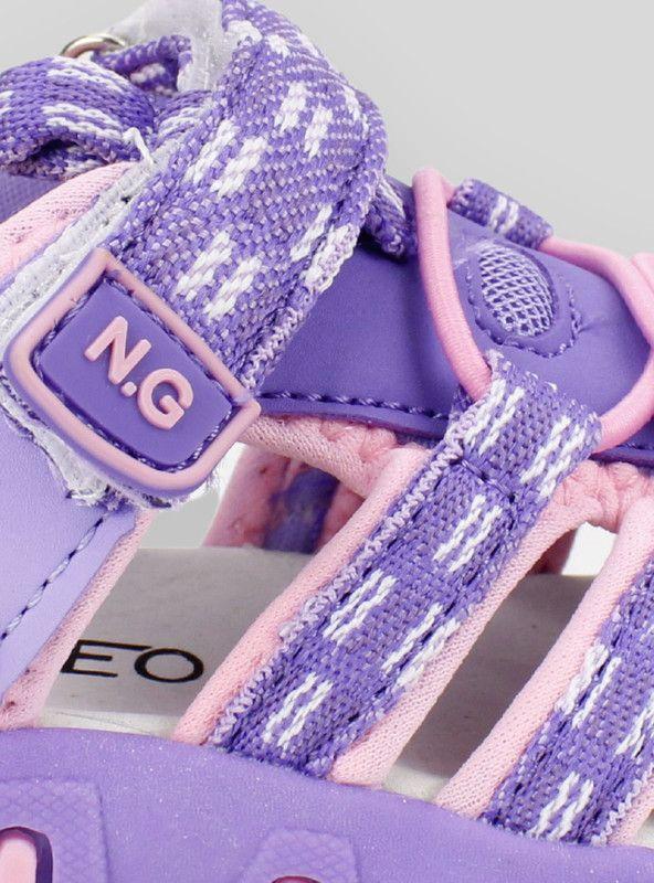 Sandalia Nat Geo Kids Cangrejera Morada-3