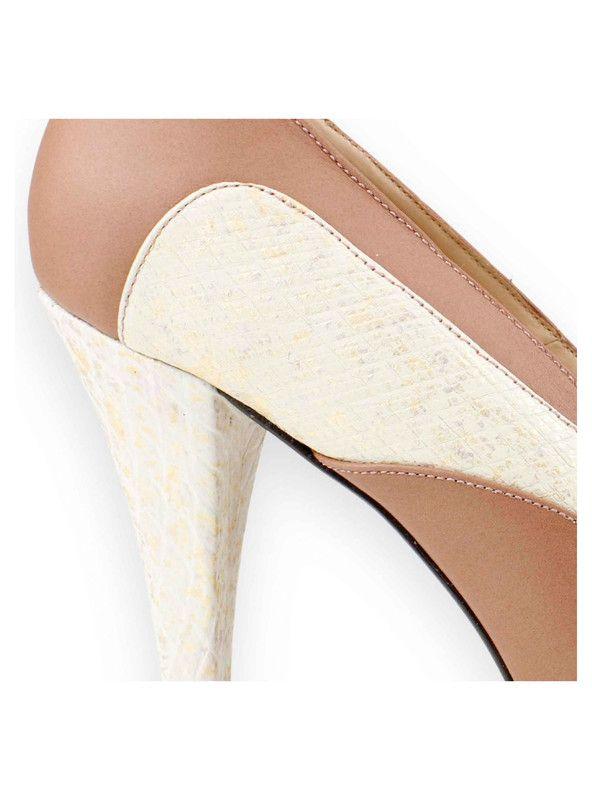 Zapato Exs Bitono Cuero Rosa-3