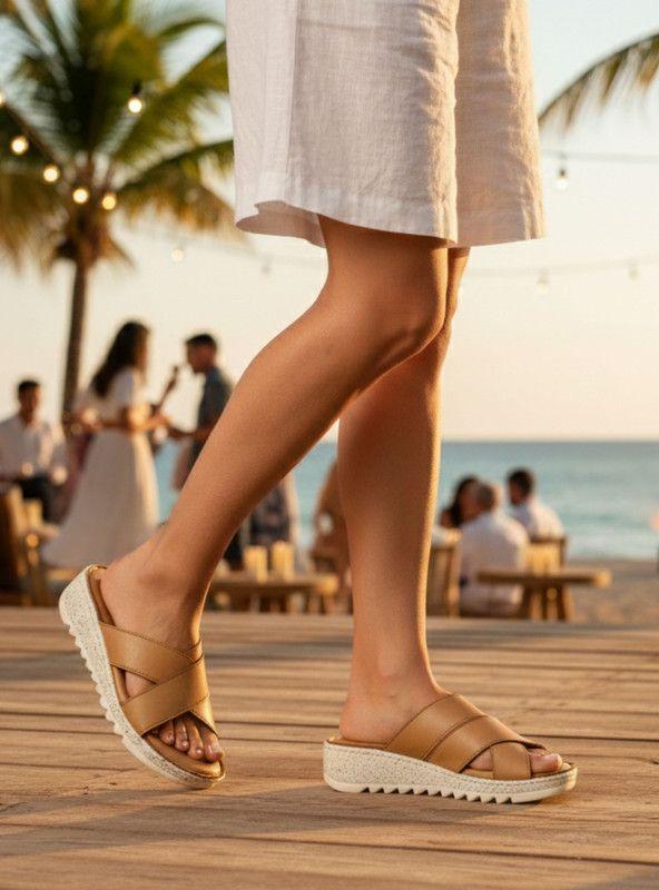 Sandalia Exs Confort Terra Camel-1