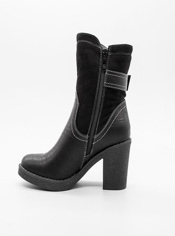 BOTIN MUJER NEW WALK 23061-59-90  | Negro |-4