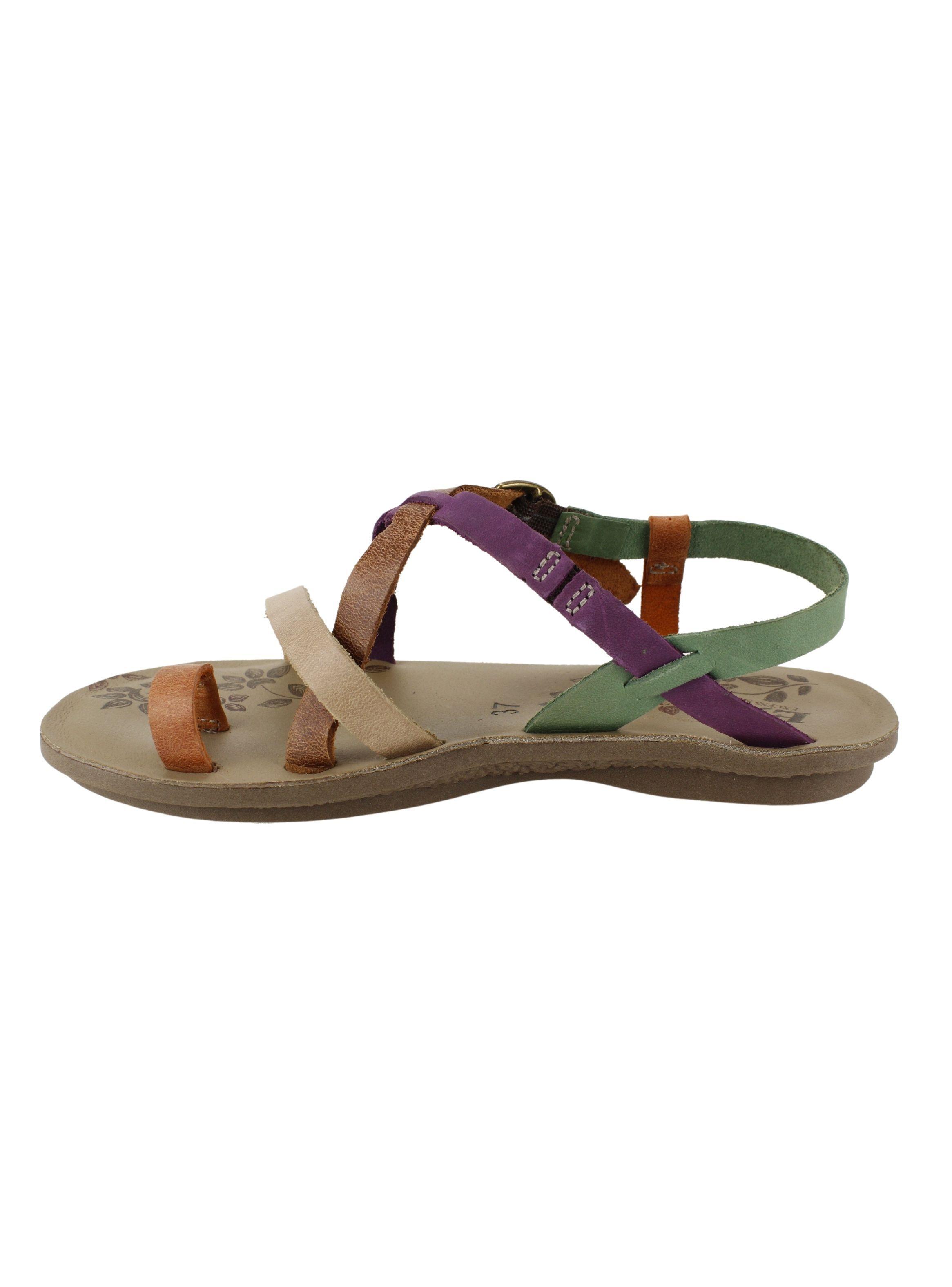 Sandalia Exs Romana Cuero Beige-2