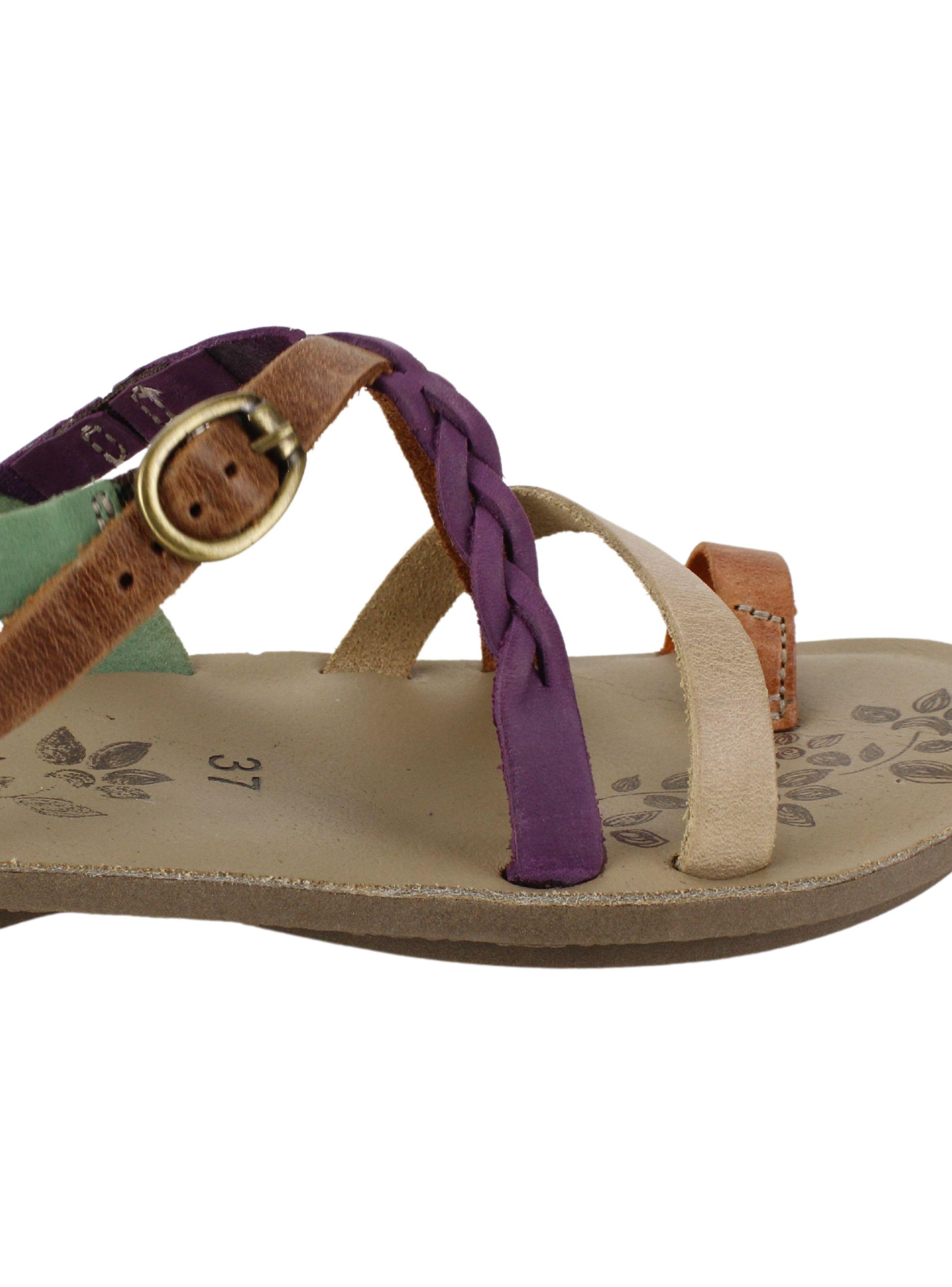 Sandalia Exs Romana Cuero Beige-3