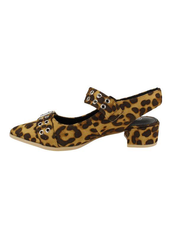 Zapato Agua de Coco Hebillas Animal Print-3
