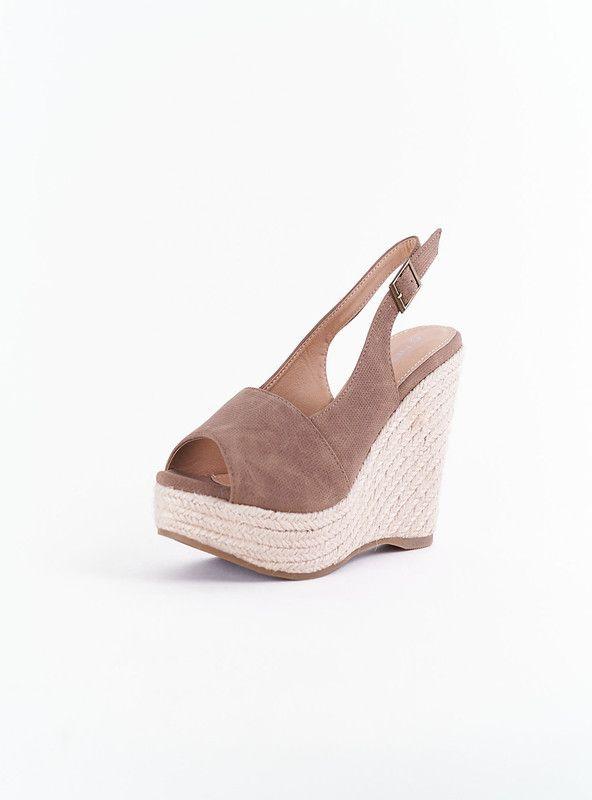 SANDALIA MUJER CASUAL NEW WALK 7064-TA (35-40) | Taupe |-1