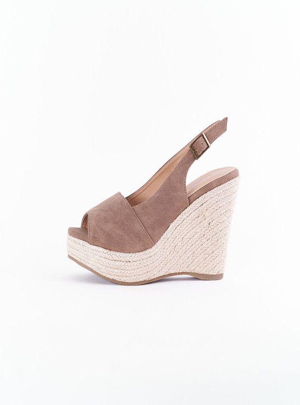 SANDALIA MUJER CASUAL NEW WALK 7064-TA (35-40) | Taupe |-2