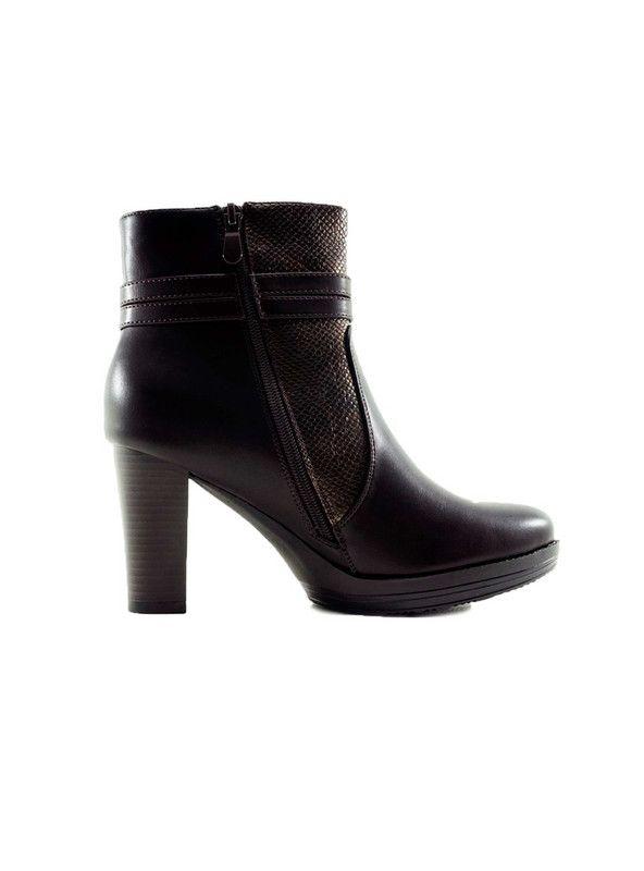 Botín Agua de Coco Texturas Café-0