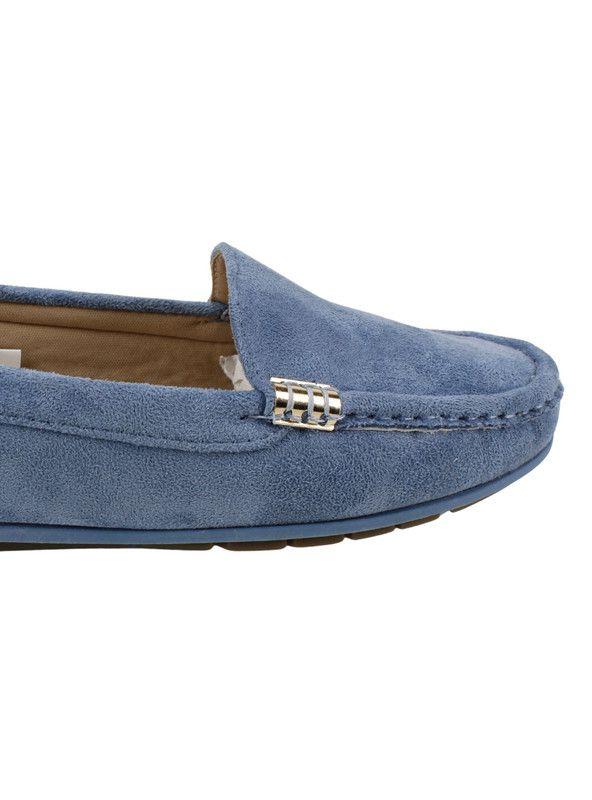 Mocasín New Walk Clásico Celeste-4