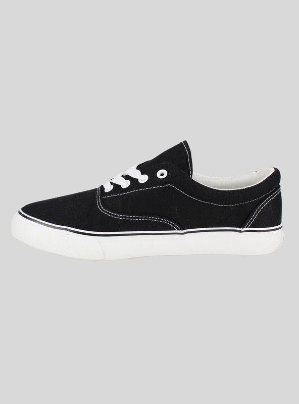 Zapatilla New Walk Lona Austin Negro-2