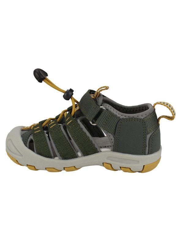 Sandalia Nat Geo Kids Outdoor Verde Petróleo-2