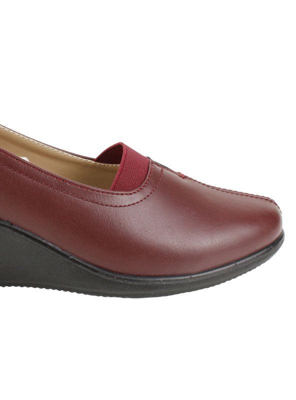 Zapato New Walk Casual Burdeo-3