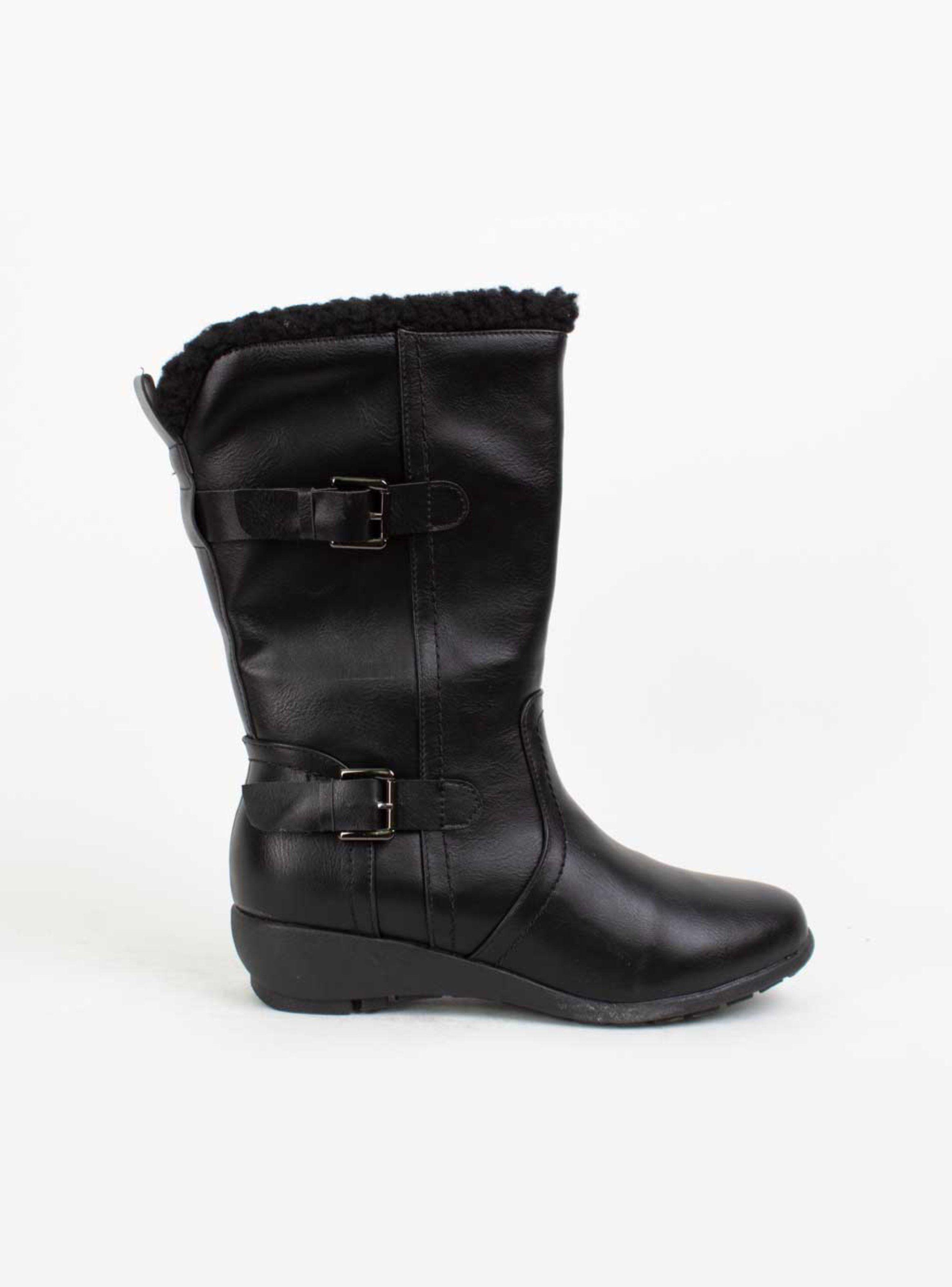 Bota New Walk Pelú Negra-0