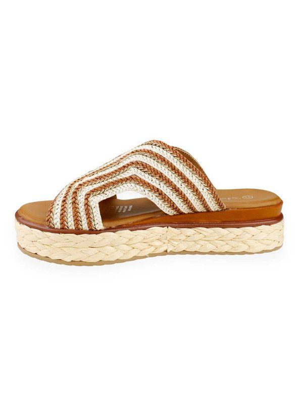 Sandalia Agua de Coco Margarita Camel-2