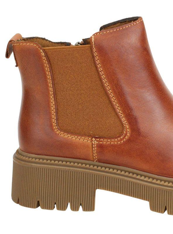 Botín Palm Cuero Elastico Camel-4