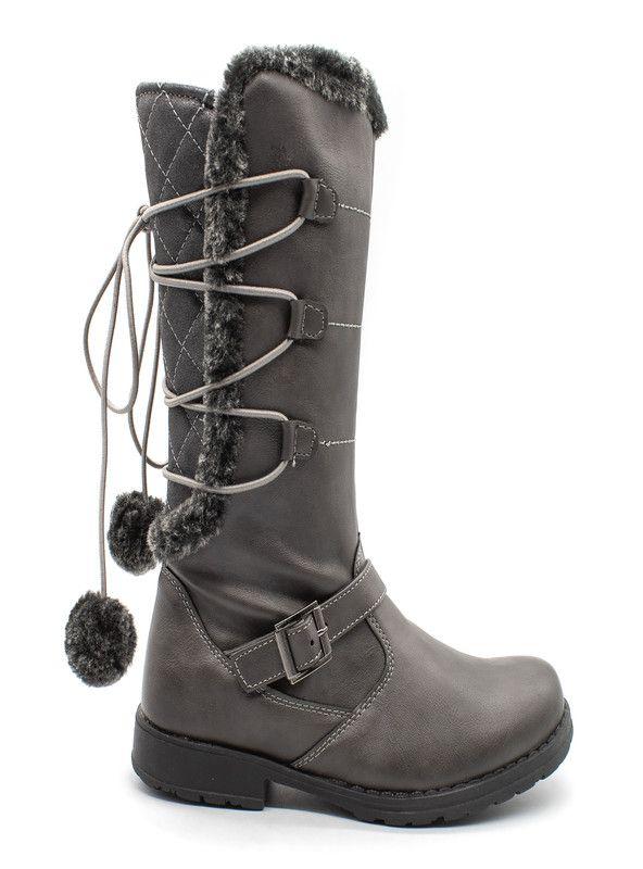 Bota NIÑA NATGEO M4623-A0  | Gris |-1