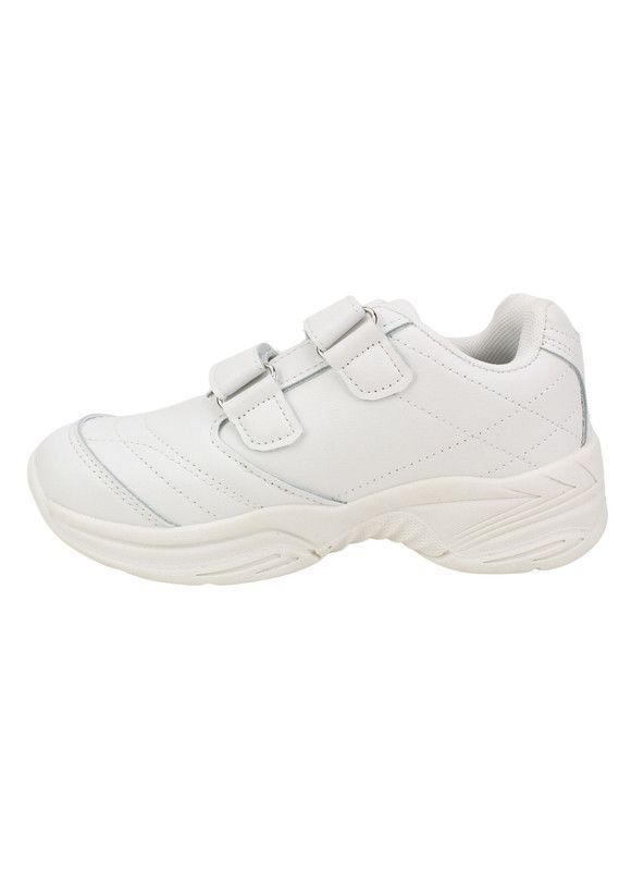 Zapatilla New Walk Escolar Reforzada Blanca-3