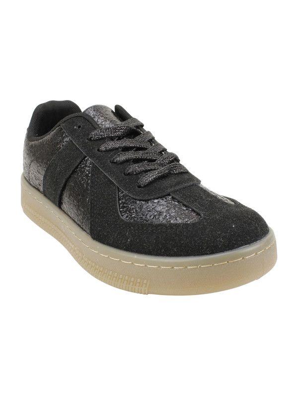 Zapatilla Agua de Coco Shash Plataforma Negra-1