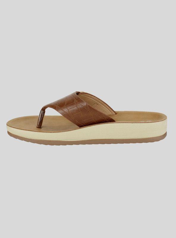 Havaiana New Walk Reptil Marrón-2