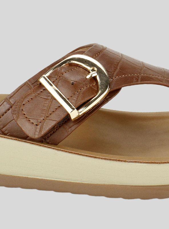 Havaiana New Walk Reptil Marrón-3